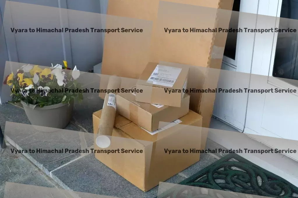 Vyara to Himachal Pradesh Cargo Express courier services